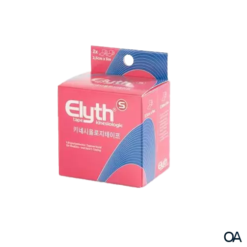 ELYTH Tape Kinesiologie 2,5 cm x 5 m - Rot ELYTH Tape Kinesiologie 2,5 cm x 5 m - Rot
