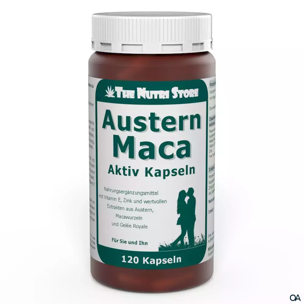 The Nutri Store Austern Maca Aktiv Kapseln The Nutri Store Austern Maca Aktiv Kapseln