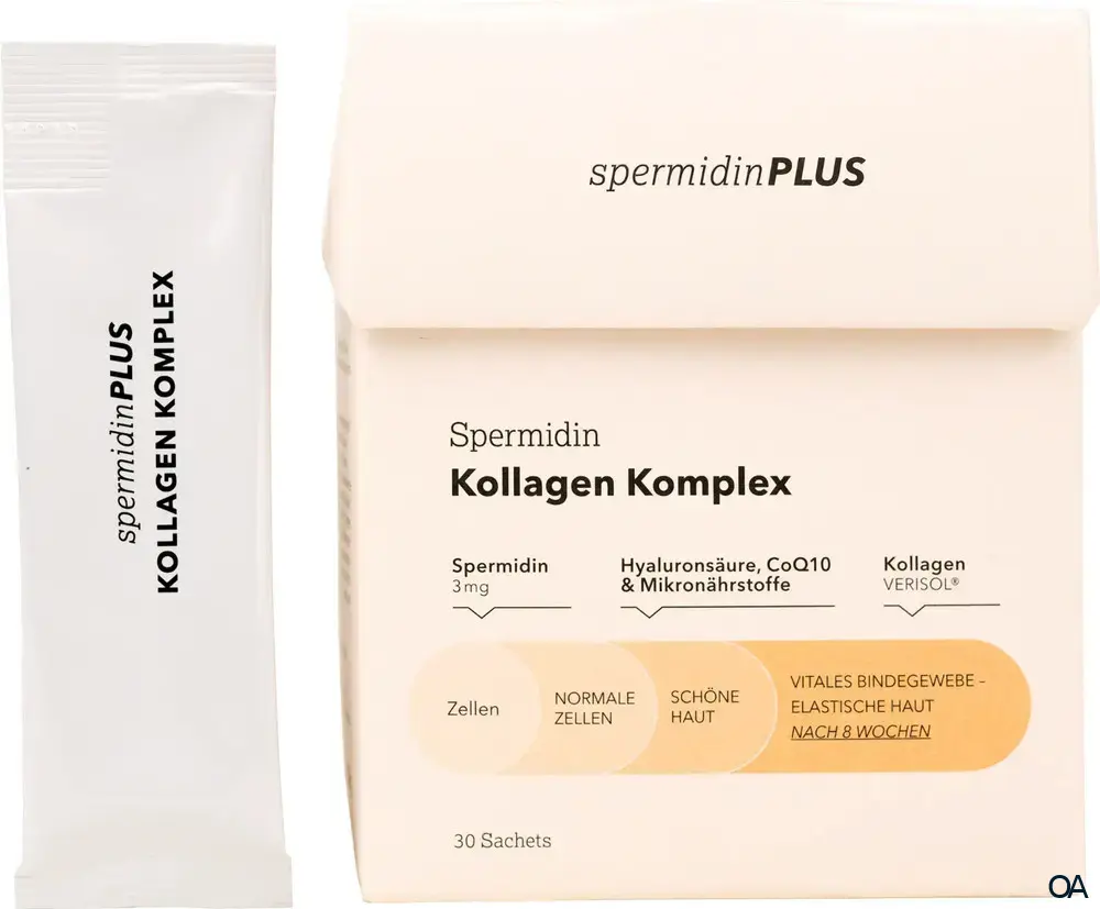 spermidinPLUS Spermidin Kollagen Komplex Sachets spermidinPLUS Spermidin Kollagen Komplex Sachets