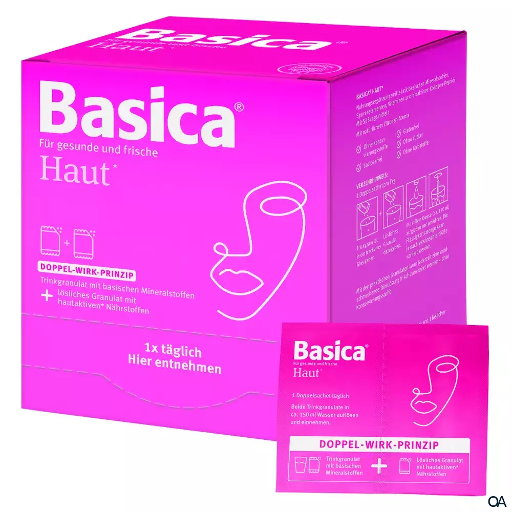Basica® Haut Granulat Doppel-Sachets Basica® Haut Granulat Doppel-Sachets