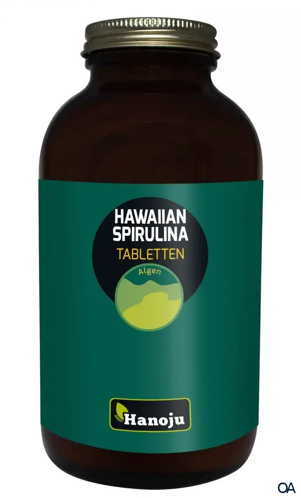 Hanoju Hawaiian Spirulina 500 mg Tabletten Hanoju Hawaiian Spirulina 500 mg Tabletten