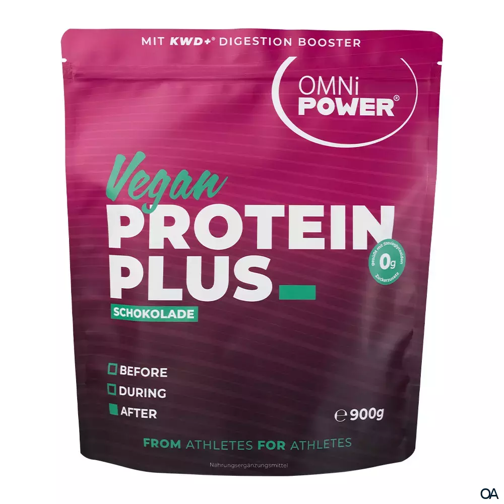 OMNi POWER® Protein Plus Pulver Vegan Schokolade OMNi POWER® Protein Plus Pulver Vegan Schokolade