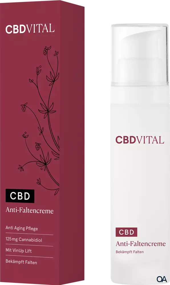 CBD VITAL Anti-Faltencreme