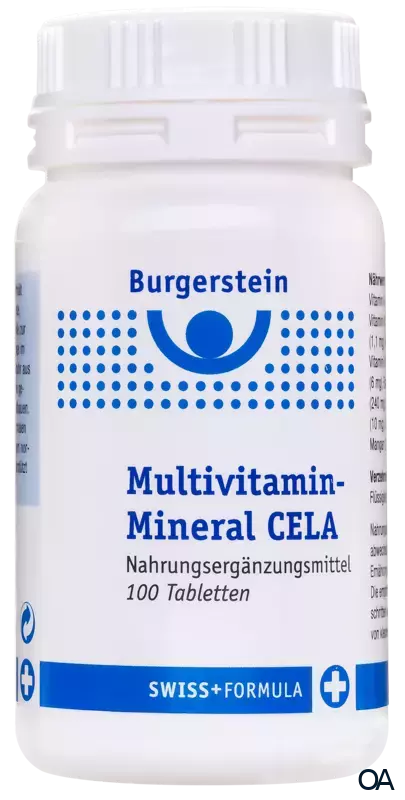 Burgerstein Multivitamin-Mineral CELA Tabletten