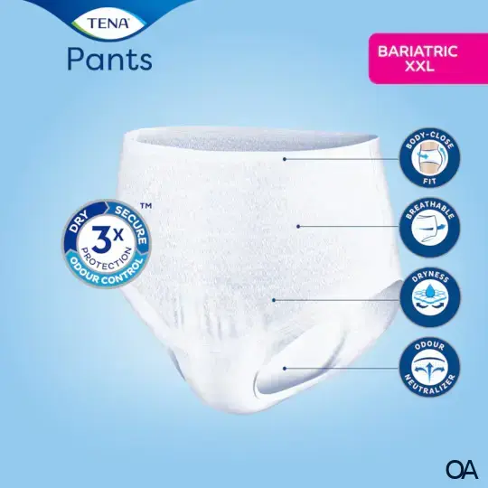 TENA Pants Bariatric Plus Inkontinenzhosen - Größe XXL