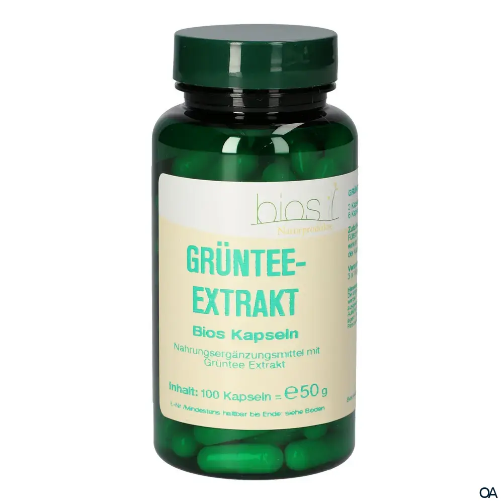 Bios Grüntee Extrakt Kapseln