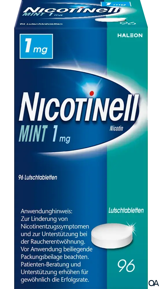 Nicotinell Mint 1mg-Lutschtabletten