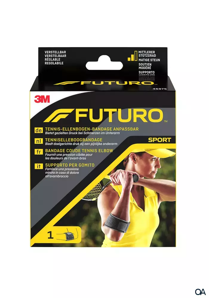 Futuro Sport Tennis-Ellenbogen-Bandage anpassbar Futuro Sport Tennis-Ellenbogen-Bandage anpassbar
