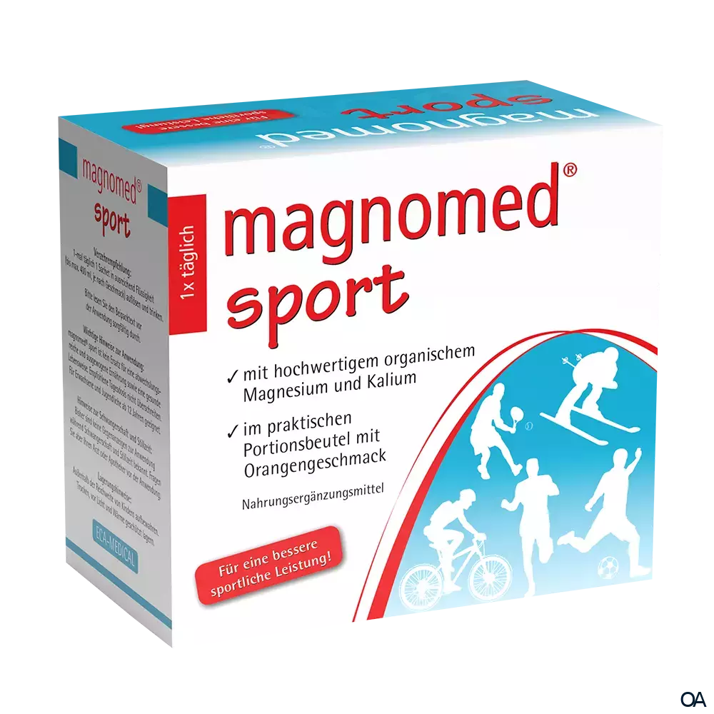 magnomed® Sport Magnesium-Kalium-Sachets magnomed® Sport Magnesium-Kalium-Sachets