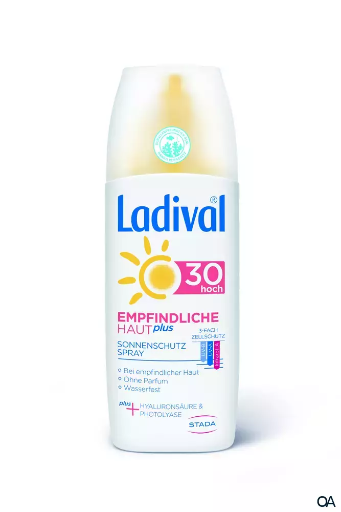 Ladival® Empfindliche Haut plus Sonnenschutz Spray LSF 30 Ladival® Empfindliche Haut plus Sonnenschutz Spray LSF 30