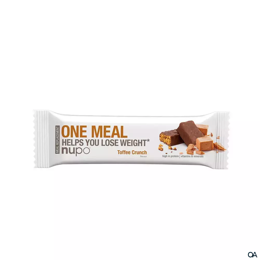 Nupo One Meal Riegel Toffee Crunch Nupo One Meal Riegel Toffee Crunch