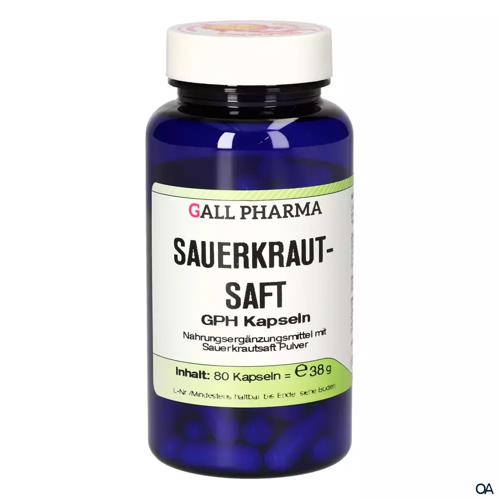 Gall Pharma Sauerkrautsaft Kapseln