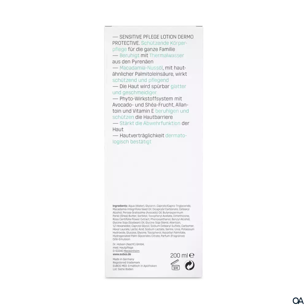 Eubos Senstive Lotion Dermo Protective Eubos Senstive Lotion Dermo Protective