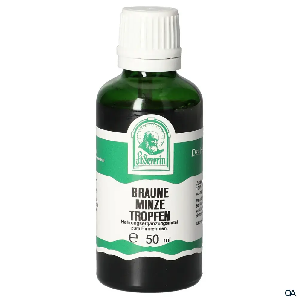 Pater Severin Braune Minze Tropfen