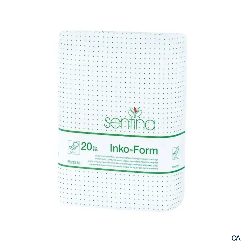 Sentina® Inko Form offenes Inkontinenzsystem Einlagen - Mini Sentina® Inko Form offenes Inkontinenzsystem Einlagen - Mini
