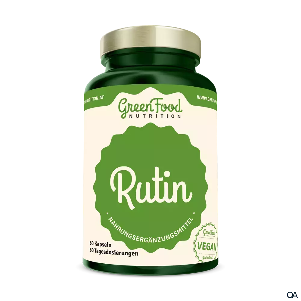 GreenFood Nutrition Rutin Kapseln GreenFood Nutrition Rutin Kapseln