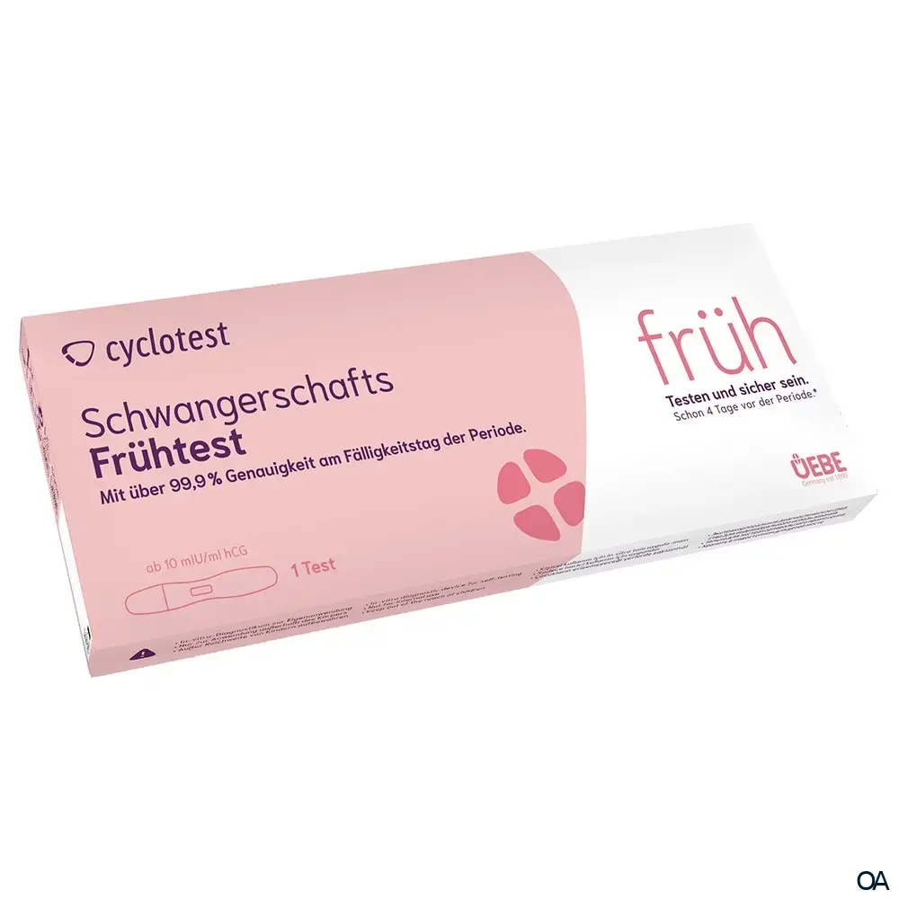 UEBE Medical cyclotest® Schwangerschafts-Frühtest UEBE Medical cyclotest® Schwangerschafts-Frühtest