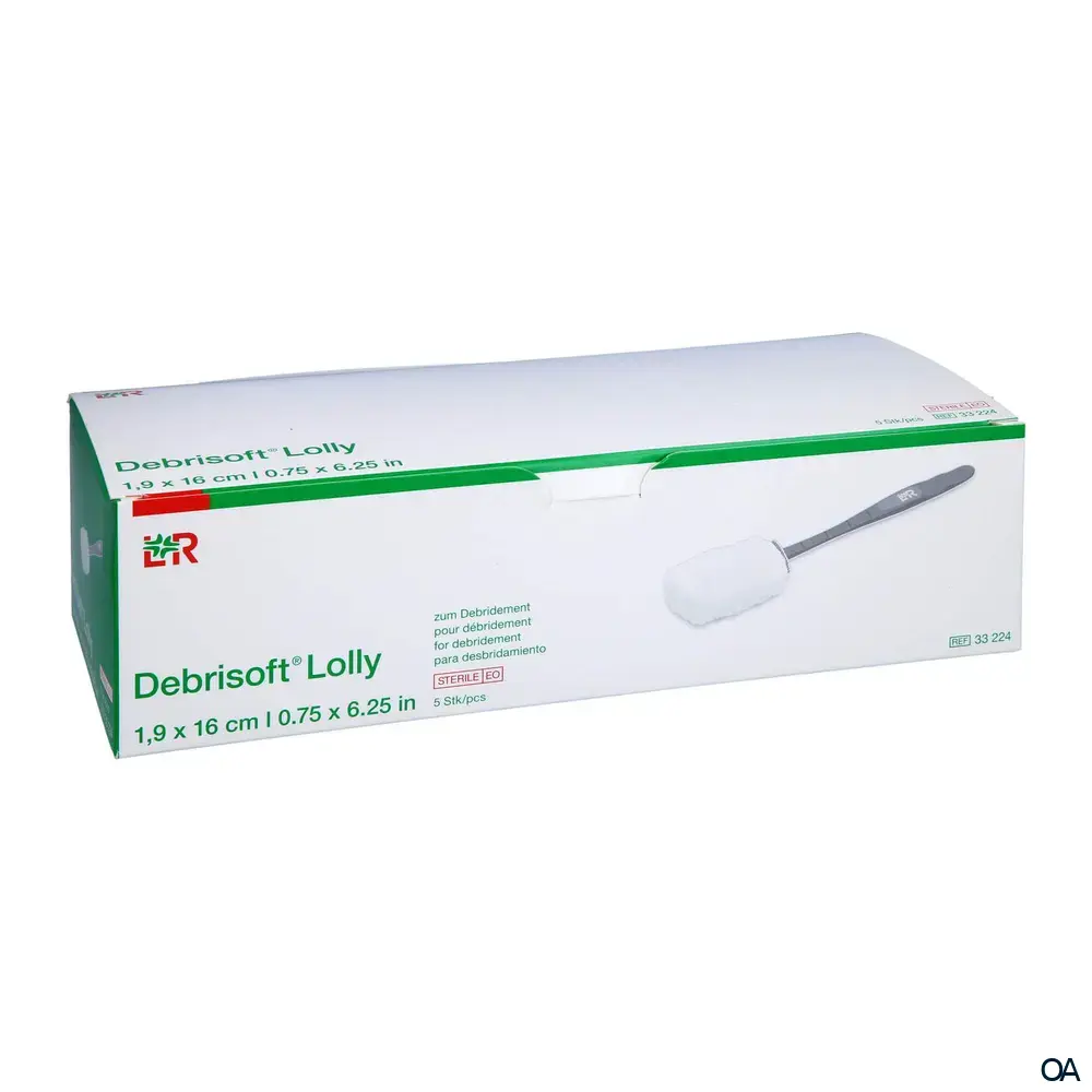 Debrisoft® Lolly steril, 1,9 x 16 cm Debrisoft® Lolly steril, 1,9 x 16 cm
