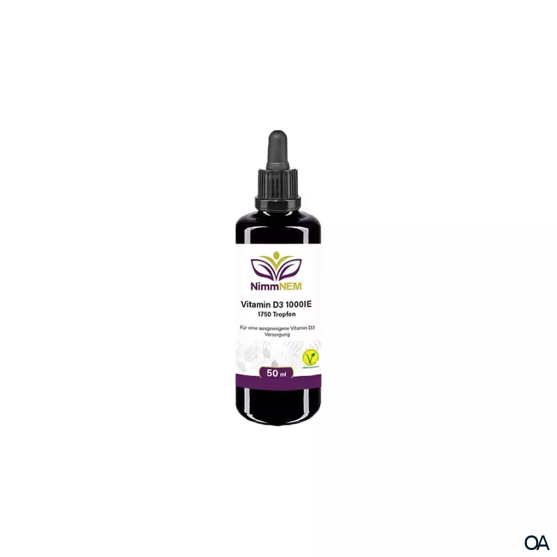 NimmNEM Vitamin D3 1000 I.E. Tropfen NimmNEM Vitamin D3 1000 I.E. Tropfen