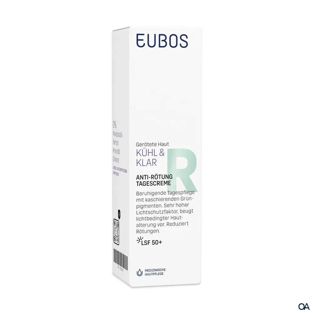 Eubos Kühl & Klar Anti-Rötung Tagescreme LSF 50+