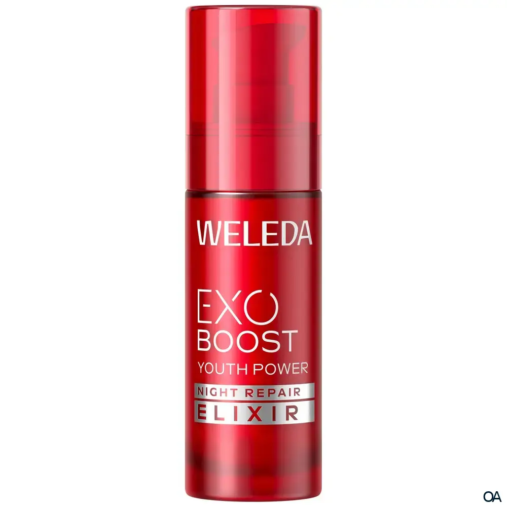 Weleda EXO BOOST Youth Power Night Repair Elixier - Granatapfel