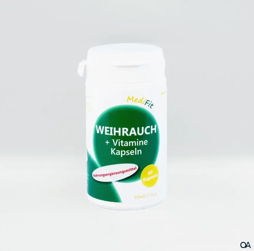 MediFit Weihrauch + Vitamine Kapseln