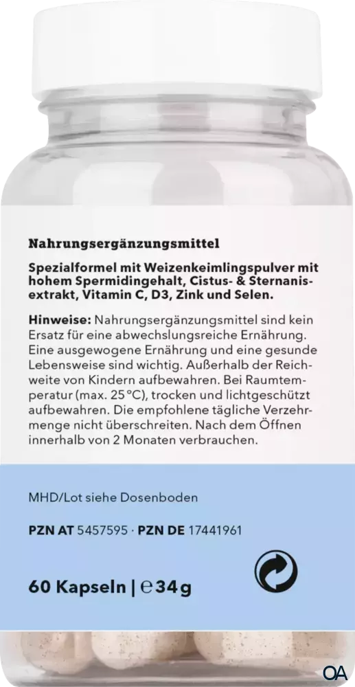 spermidinPLUS Spermidin Immun pro Kapseln