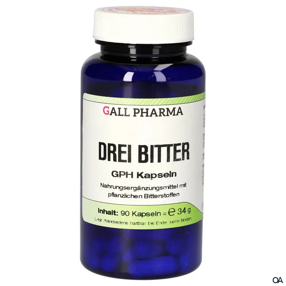 Gall Pharma Drei Bitter® Kapseln