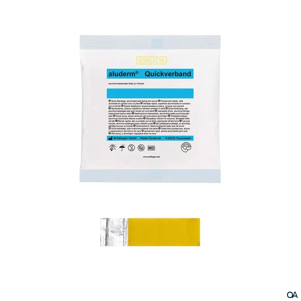 aluderm® Quickverband Finger - Fingerschnellverband steril aluderm® Quickverband Finger - Fingerschnellverband steril