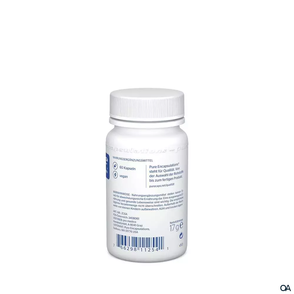 pure encapsulations® Zink Zinkcitrat Kapseln