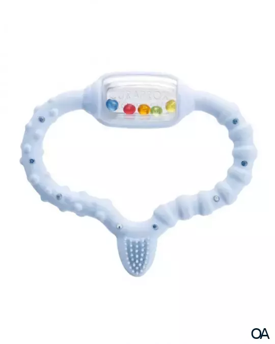 Curaprox Baby Beissring Blau Curaprox Baby Beissring Blau