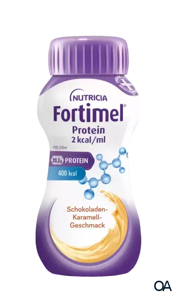 Nutricia Fortimel Protein 2 kcal Schokoladen-Karamellgeschmack 200 ml