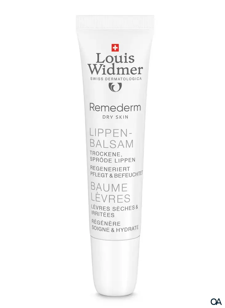 Louis Widmer Remederm Dry Skin Lippenbalsam - ohne Parfum