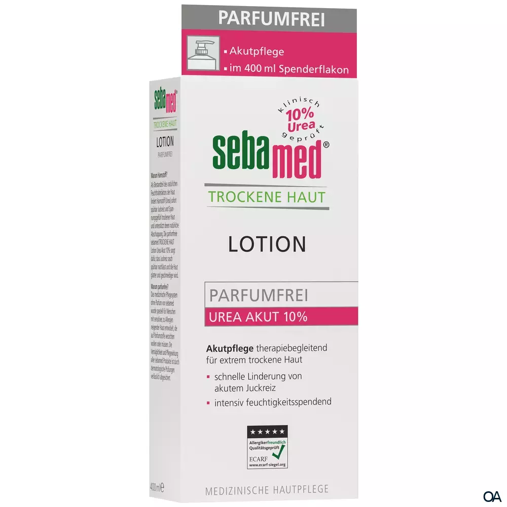 Sebamed Trockene Haut Urea Akut 10 % Lotion parfumfrei Sebamed Trockene Haut Urea Akut 10 % Lotion parfumfrei