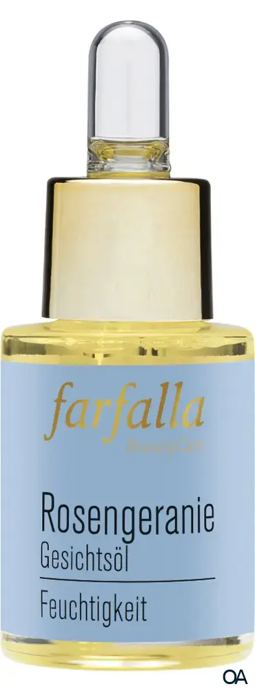 Farfalla Gesichtsöl Rosengeranie, Feuchtigkeit