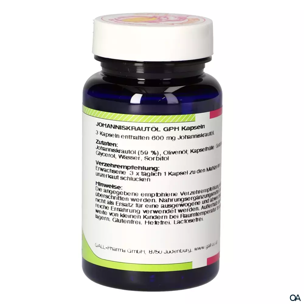 Gall Pharma Johanniskrautöl Kapseln