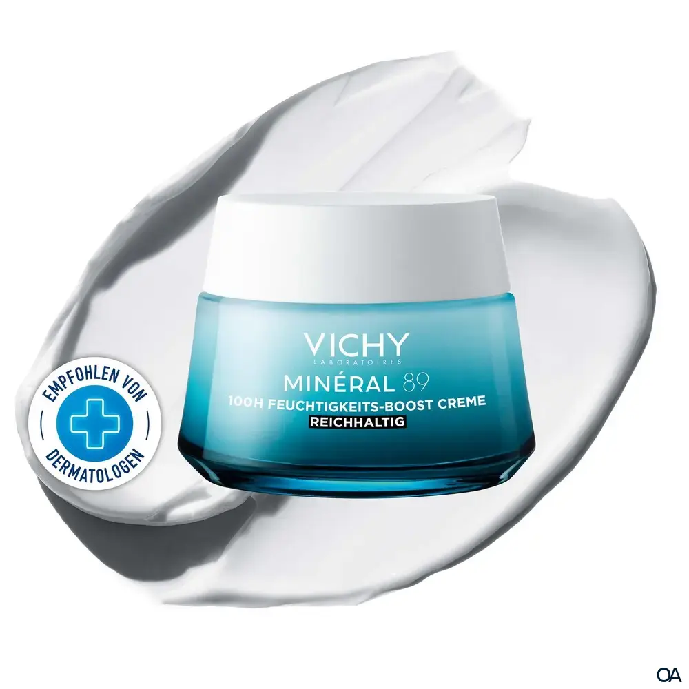 Vichy Minéral 89 100H Feuchtigkeits-Boost Creme mit Duft - Reichhaltig Vichy Minéral 89 100H Feuchtigkeits-Boost Creme mit Duft - Reichhaltig