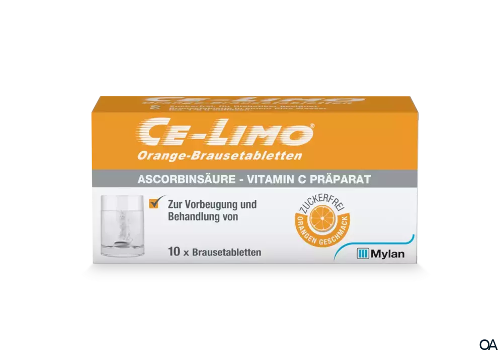 Ce-Limo® Orange Brausetabletten Ce-Limo® Orange Brausetabletten