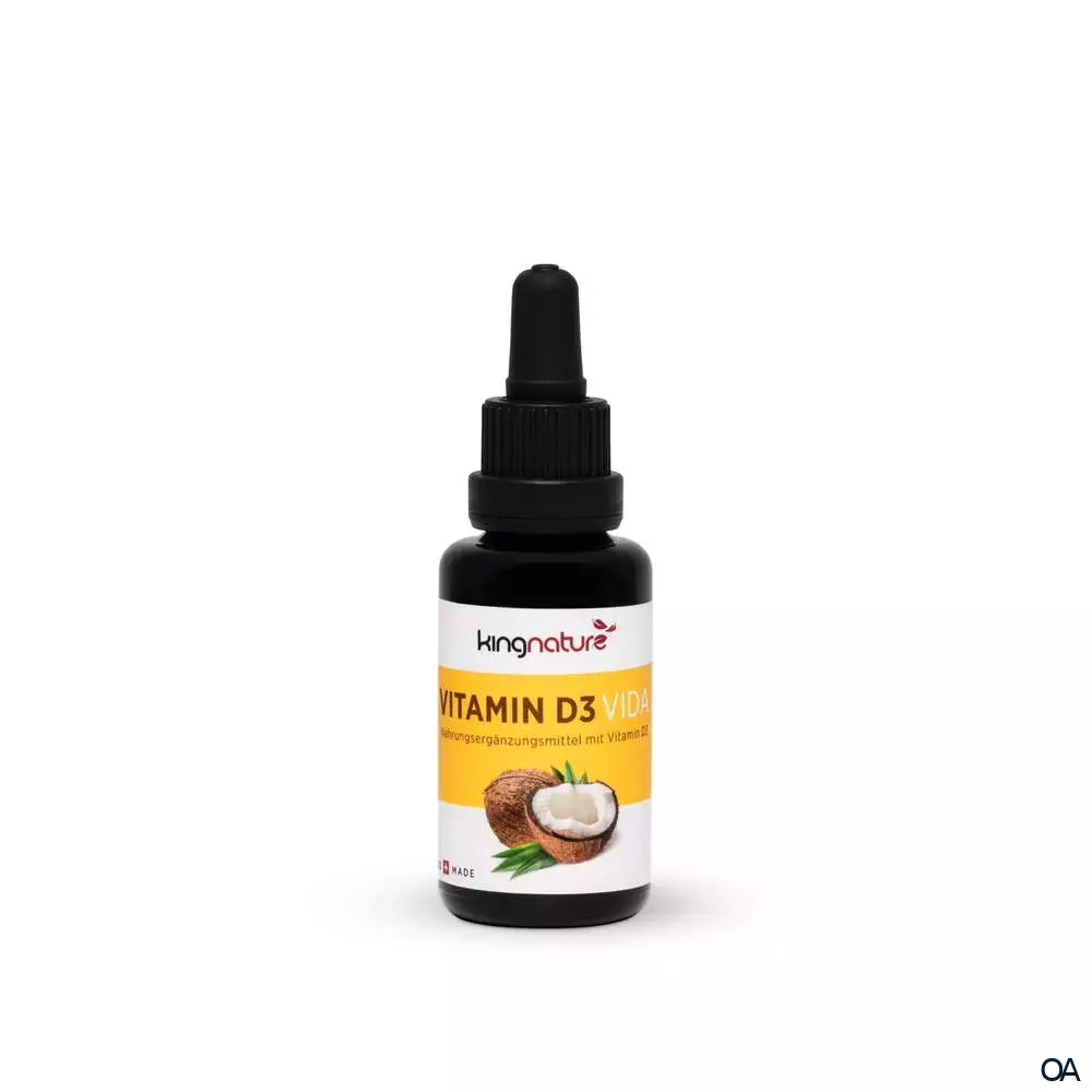 Kingnature Vitamin D3 Vida Tropfen Kingnature Vitamin D3 Vida Tropfen