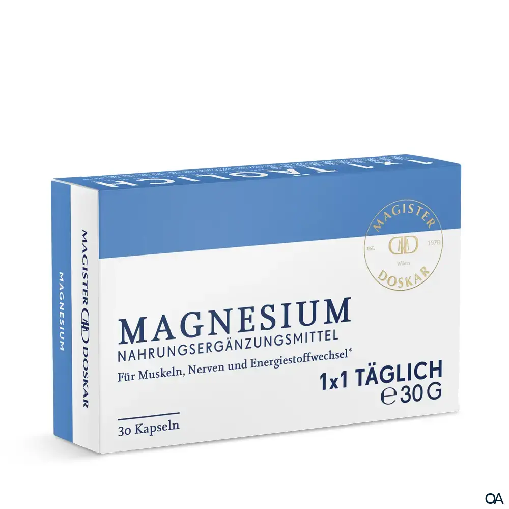 Magister Dosker Magnesium 1x1 Täglich Kapseln
