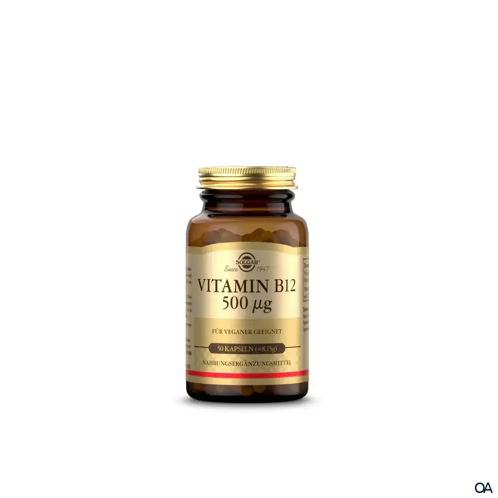 Solgar® Vitamin B12 500 mcg Kapseln