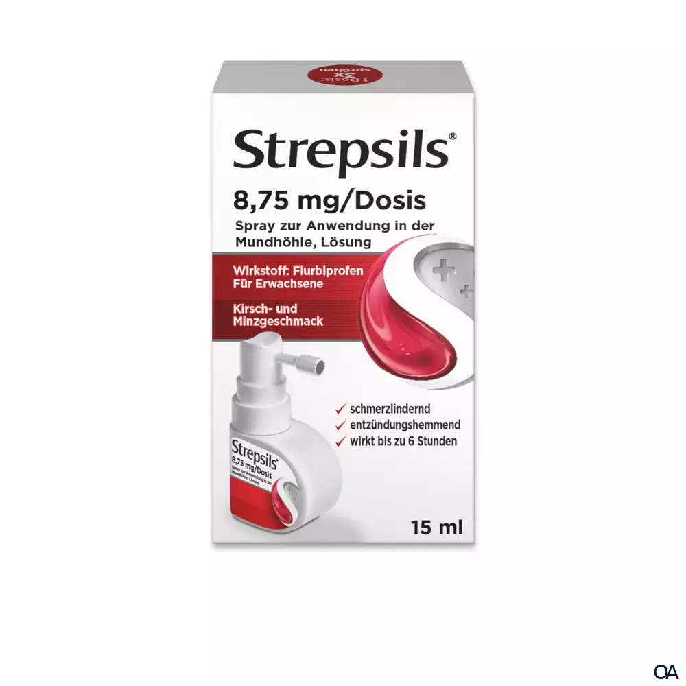 Strepsils 8,75 mg/Dosis Spray Strepsils 8,75 mg/Dosis Spray