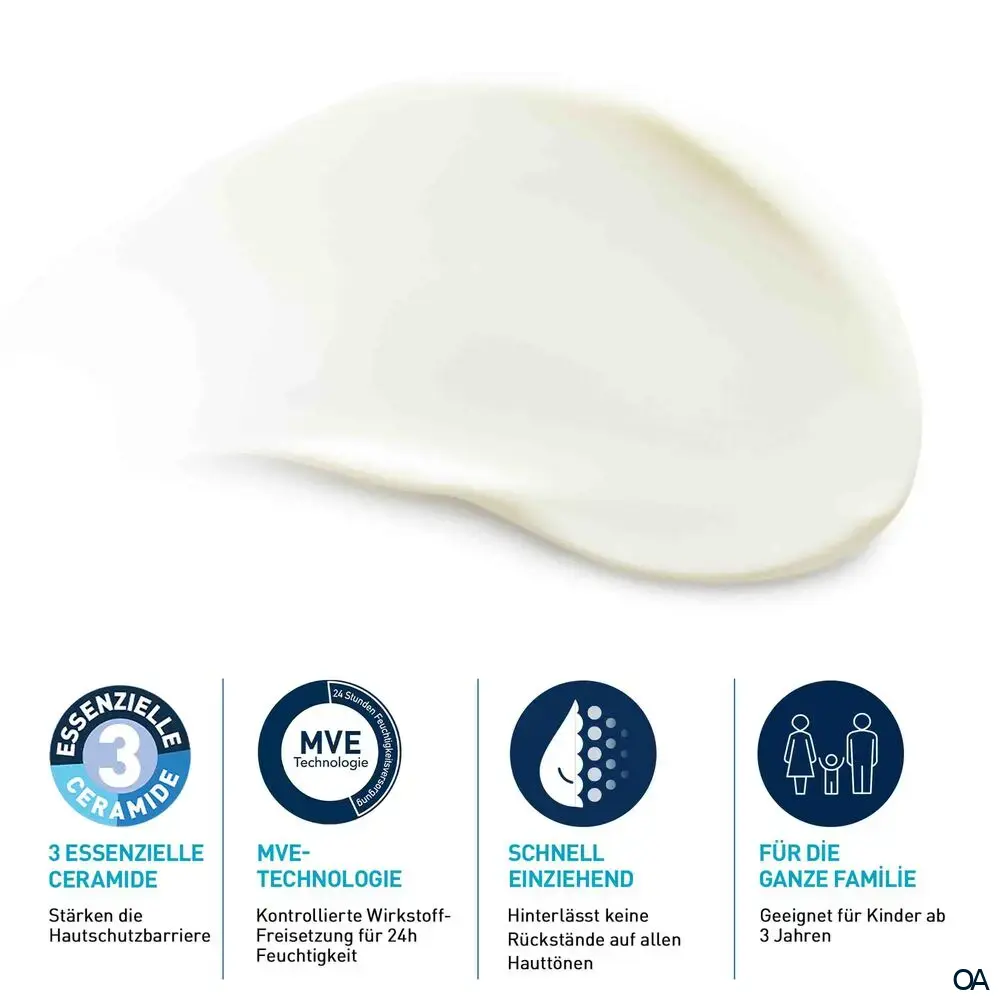 CeraVe Invisible Feuchtigkeitsspendender Sonnenschutz LSF 50+