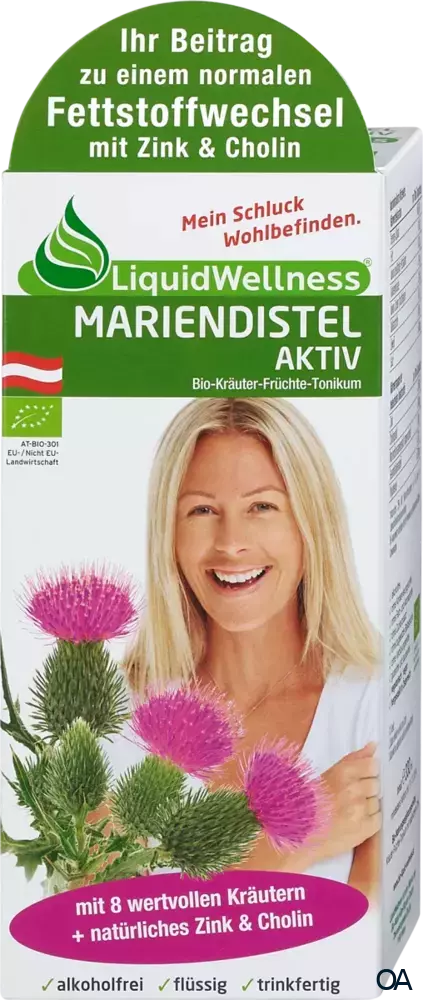 LiquidWellness Mariendistel Aktiv Bio-Kräuter-Früchte-Tonikum LiquidWellness Mariendistel Aktiv Bio-Kräuter-Früchte-Tonikum