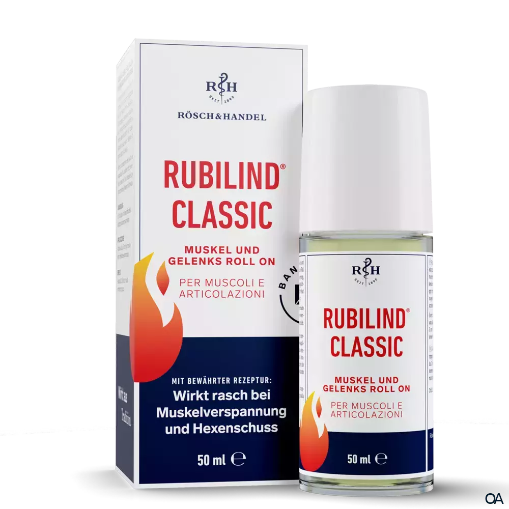Rubilind Classic Muskel- und Gelenks Roll On Rubilind Classic Muskel- und Gelenks Roll On