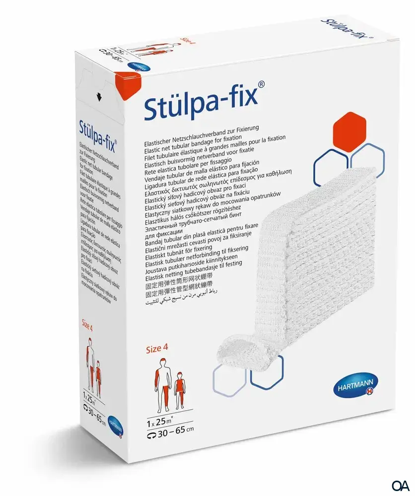 Stülpa®-fix Netzschlauchverband für Fuß- und Beinverbände, Kinderrumpfverbände, Größe 4