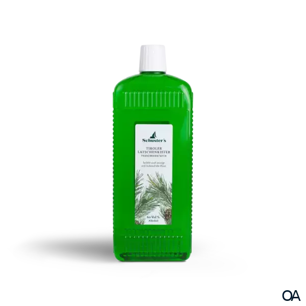 Schuster‘s Tiroler Latschenkiefer Franzbranntwein Schuster‘s Tiroler Latschenkiefer Franzbranntwein