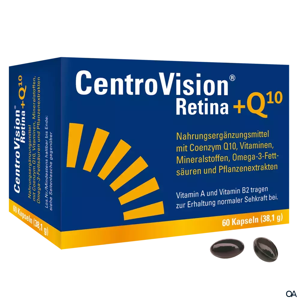 CentroVision® Retina + Q10 Kapseln CentroVision® Retina + Q10 Kapseln