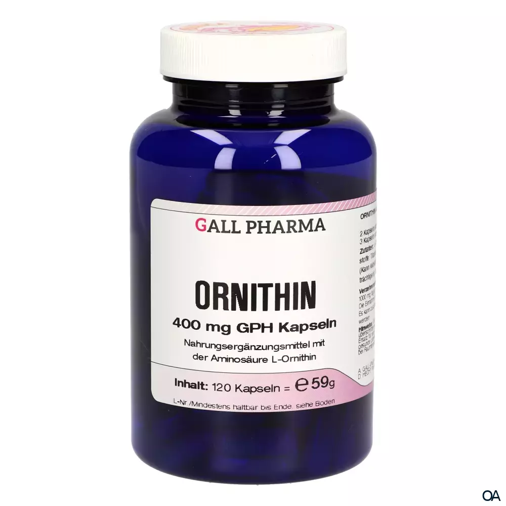 Gall Pharma Ornithin 400 mg Kapseln Gall Pharma Ornithin 400 mg Kapseln
