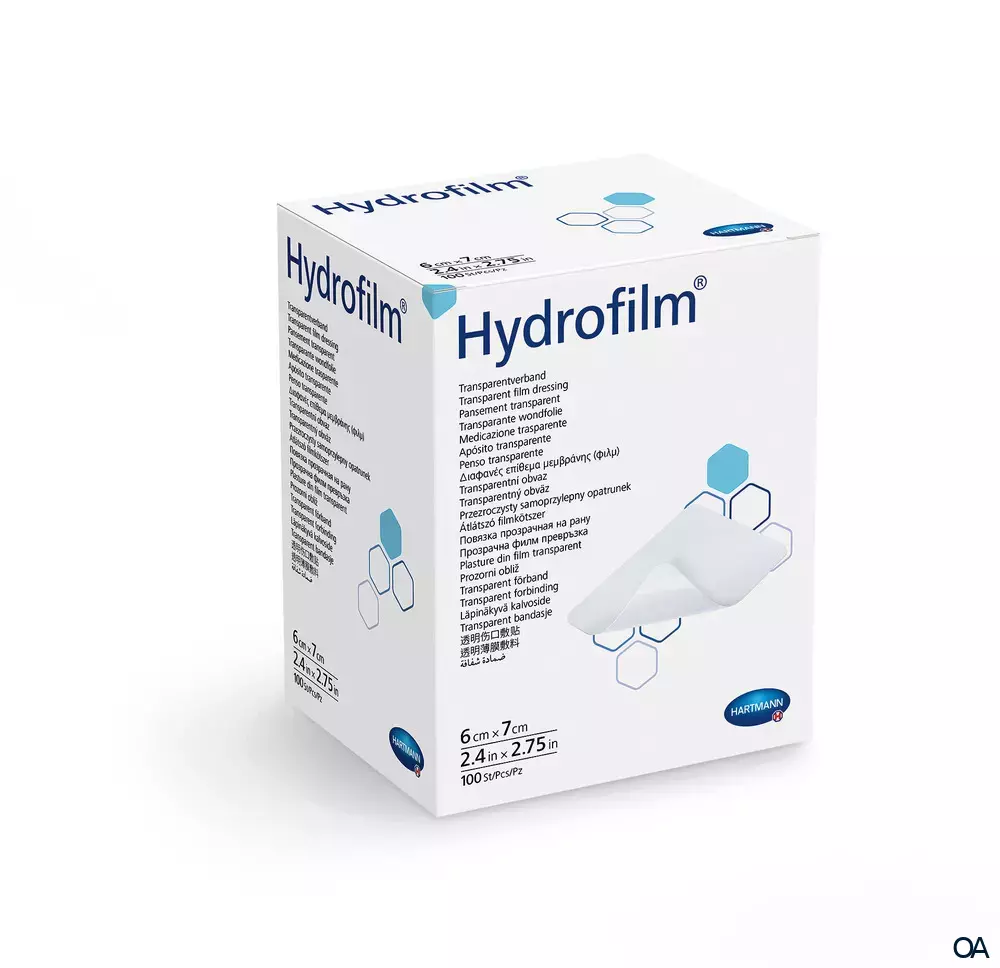 Hydrofilm® Transparentverband 6 x 7 cm